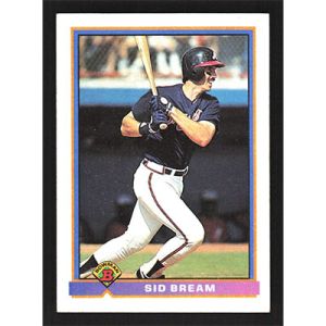 1991 Bowman #585 Sid Bream