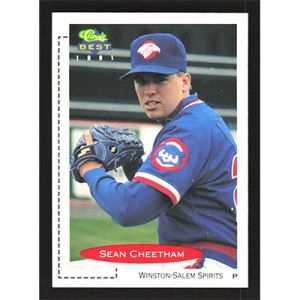 1991 Classic/Best #231 Sean Cheetham