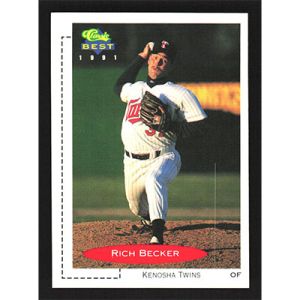 1991 Classic/Best #345 Rich Becker