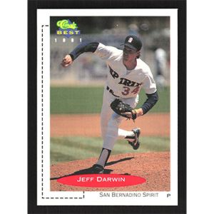 1991 Classic/Best #51 Jeff Darwin
