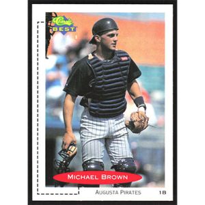 1991 Classic/Best #88 Michael Brown