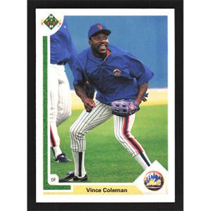 1991 Upper Deck #768 Vince Coleman