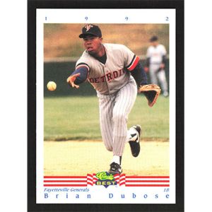1992 Classic/Best #103 Brian Dubose
