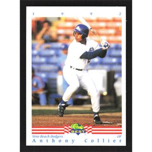 1992 Classic/Best #204 Anthony Collier