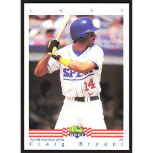 1992 Classic/Best #246 Craig Bryant