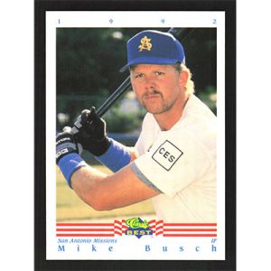 1992 Classic/Best #346 Mike Busch