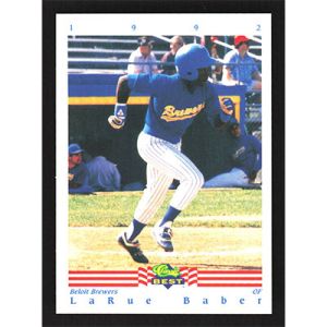 1992 Classic/Best #363 LaRue Baber