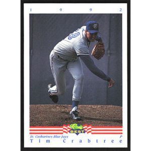 1992 Classic/Best #432 Tim Crabtree