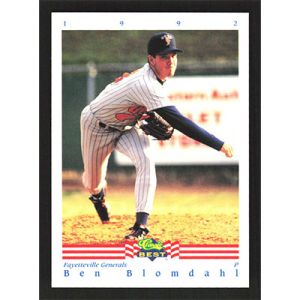 1992 Classic/Best #99 Ben Blomdahl
