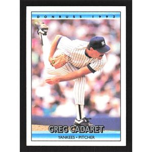 1992 Donruss #628 Greg Cadaret
