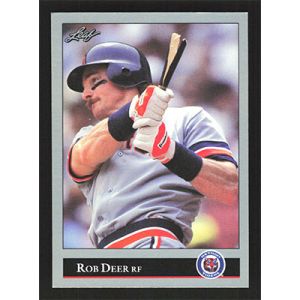 1992 Leaf #193 Rob Deer