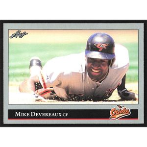 1992 Leaf #79 Mike Devereaux