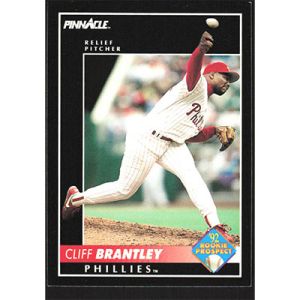 1992 Pinnacle #557 Cliff Brantley