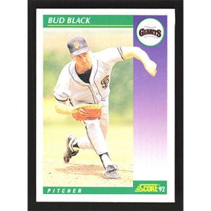 1992 Score #358 Bud Black