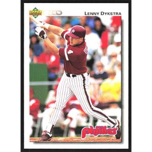 1992 Upper Deck #246 Lenny Dykstra