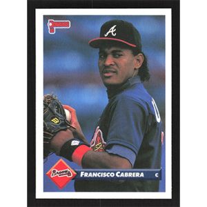 1993 Donruss #184 Francisco Cabrera