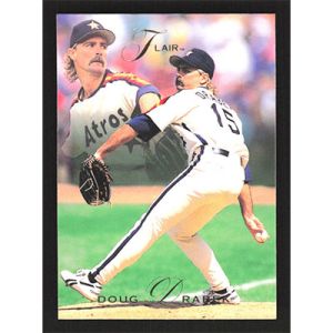 1993 Flair #61 Doug Drabek