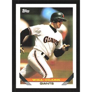 1993 Topps #10 Will Clark