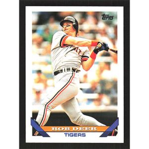 1993 Topps #243 Rob Deer