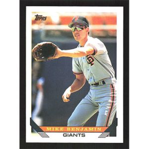 1993 Topps #384 Mike Benjamin