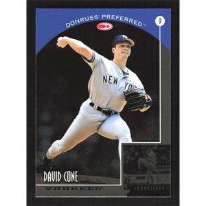 1998 Donruss Preferred #91 David Cone Grandstand