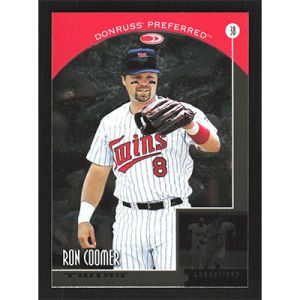 1998 Donruss Preferred #99 Ron Coomer Grandstand