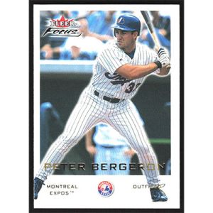 2001 Fleer Focus #79 Peter Bergeron