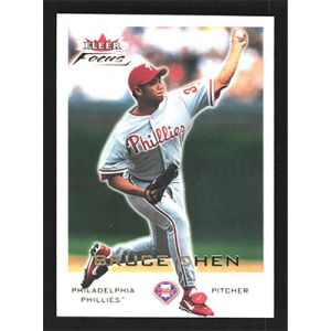 2001 Fleer Focus #89 Bruce Chen