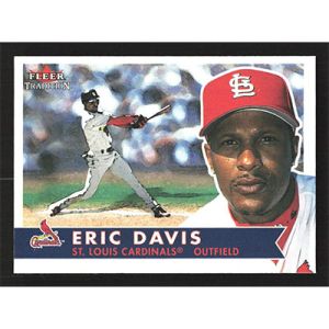 2001 Fleer Tradition #234 Eric Davis