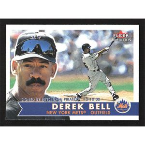 2001 Fleer Tradition #244 Derek Bell