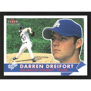 2001 Fleer Tradition #287 Darren Dreifort