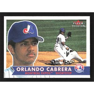 2001 Fleer Tradition #66 Orlando Cabrera