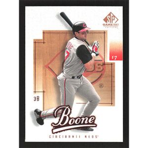 2001 SP Game Bat Edition #85 Aaron Boone