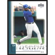 2001 UD Reserve #58 Jermaine Dye