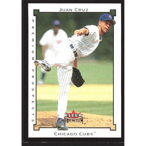2002 Fleer Premium #212 Juan Cruz Premium Prospects