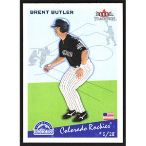 2002 Fleer Tradition Update #U156 Brent Butler