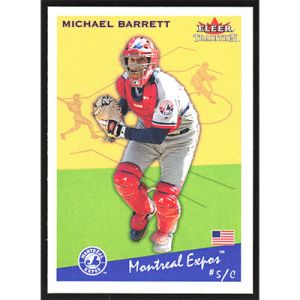 2002 Fleer Tradition #152 Michael Barrett
