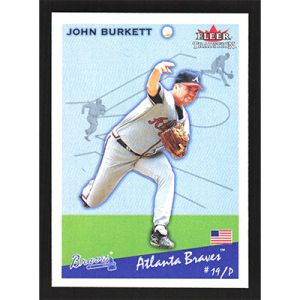 2002 Fleer Tradition #373 John Burkett