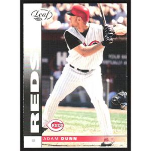 2002 Leaf #17 Adam Dunn
