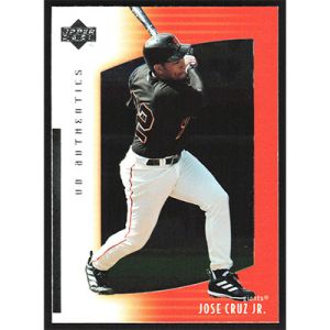 2003 UD Authentics #44 Jose Cruz Jr.