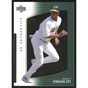 2003 UD Authentics #52 Jermaine Dye