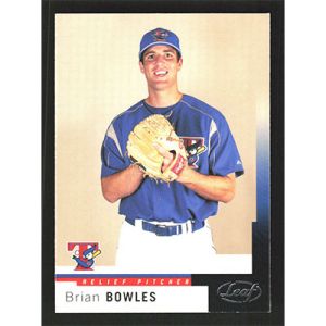 2004 Leaf #95 Brian Bowles