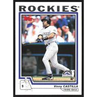 2004 Topps #563 Vinny Castilla
