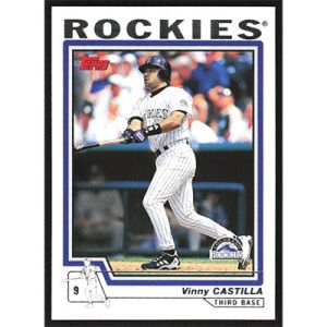 2004 Topps #563 Vinny Castilla