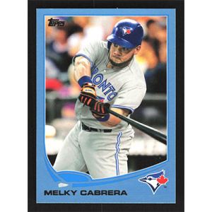 2013 Topps Wal-Mart Blue #571 Melky Cabrera