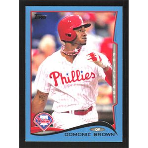 2014 Topps Wal-Mart Blue #296 Domonic Brown