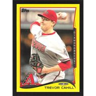 2014 Topps Yellow #35 Trevor Cahill