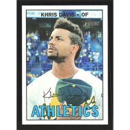 2016 Topps Heritage Gum Stained Back #622 Khris Davis