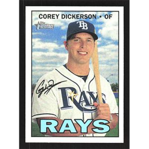 2016 Topps Heritage #510 Corey Dickerson