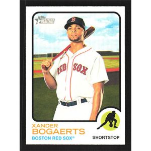 2022 Topps Heritage #173 Xander Bogaerts